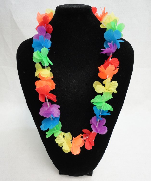 Rainbow FLOWER Lei